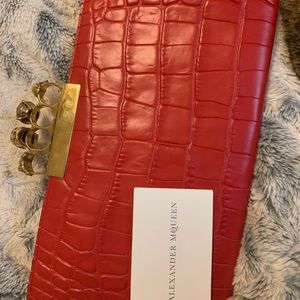 A beautiful Alexander McQueen clutch